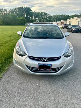 Silver 2013 Hyundai ELANTRA Limited