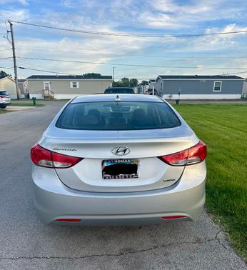 Silver 2013 Hyundai ELANTRA Limited