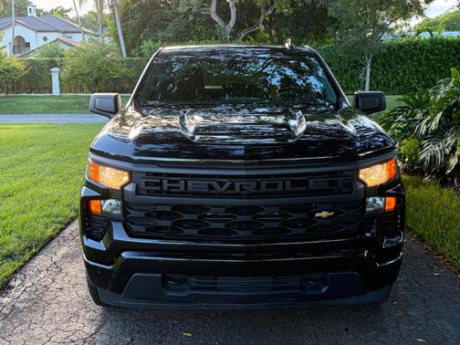 Black 2023 Chevrolet Silverado 1500 Custom