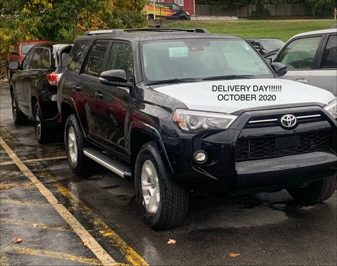 Black 2021 Toyota 4Runner SR5 Premium