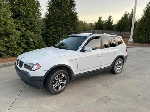 White 2005 BMW X3 3.0i