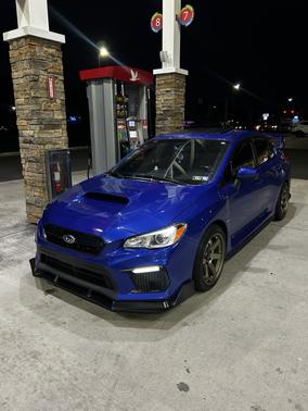 Blue 2021 Subaru WRX Premium