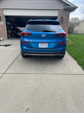 Blue 2019 Hyundai TUCSON Ultimate
