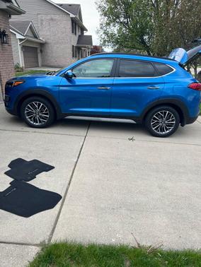 Blue 2019 Hyundai TUCSON Ultimate
