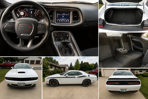 White 2022 Dodge Challenger R/T