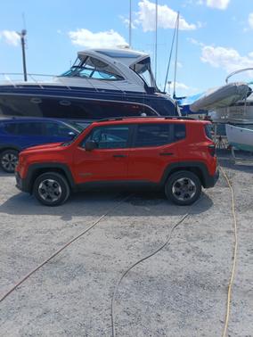 Orange 2018 Jeep Renegade Sport
