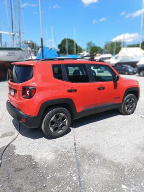 Orange 2018 Jeep Renegade Sport