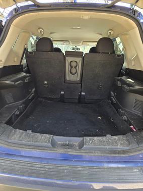 Blue 2017 Nissan Rogue SV