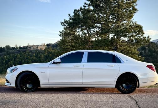 White 2020 Mercedes-Benz Maybach S 560 4MATIC