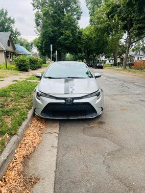 Silver 2020 Toyota Corolla LE