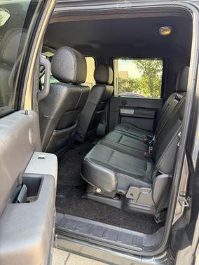 Gray 2016 Ford F-250 Lariat