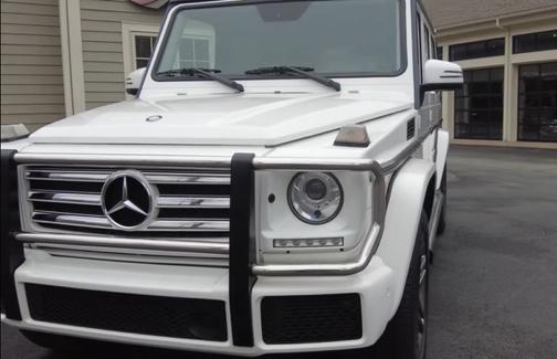 White 2016 Mercedes-Benz G-Class G 550 4MATIC