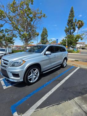Silver 2015 Mercedes-Benz GL-Class GL 550 4MATIC