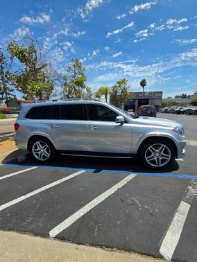 Silver 2015 Mercedes-Benz GL-Class GL 550 4MATIC