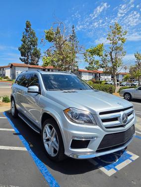 Silver 2015 Mercedes-Benz GL-Class GL 550 4MATIC