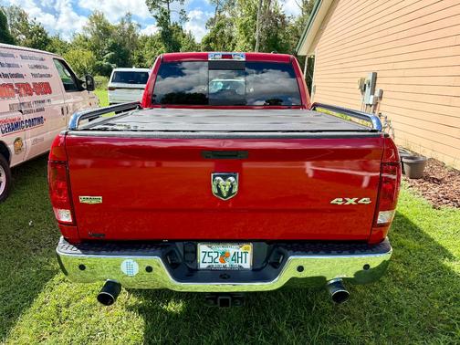 Red 2011 Dodge Ram 1500 Laramie