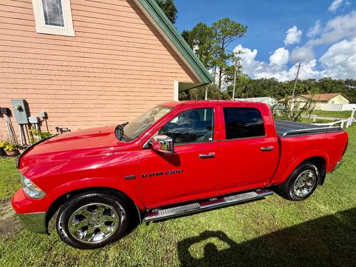 Red 2011 Dodge Ram 1500 Laramie