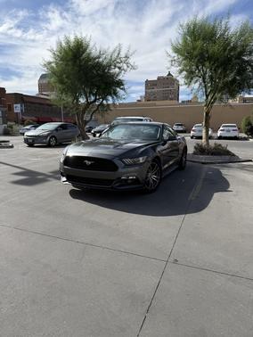 Gray 2016 Ford Mustang EcoBoost