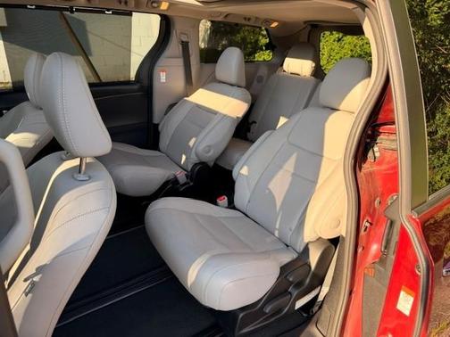 Red 2019 Toyota Sienna Limited Premium