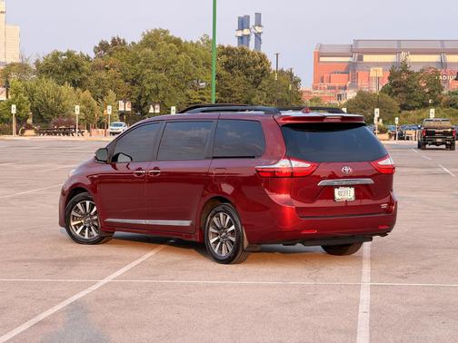 Red 2019 Toyota Sienna Limited Premium