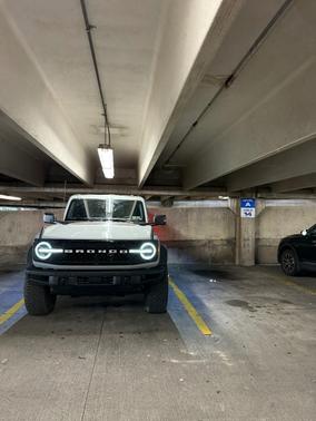 Blue 2024 Ford Bronco Wildtrak