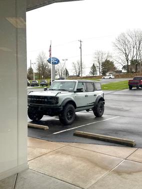 Blue 2024 Ford Bronco Wildtrak