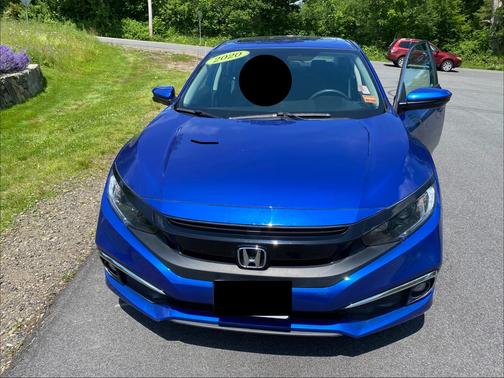 Blue 2020 Honda Civic EX