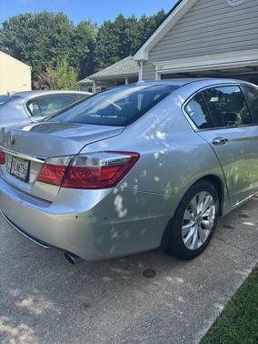 Silver 2015 Honda Accord EX-L