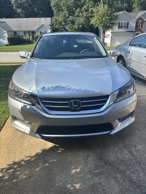 Silver 2015 Honda Accord EX-L