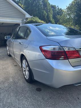 Silver 2015 Honda Accord EX-L