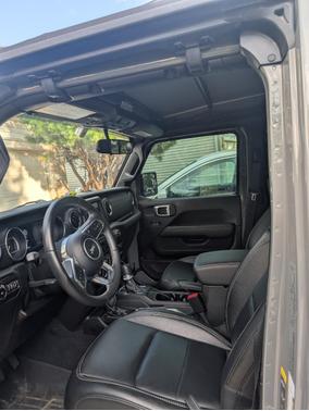 Gray 2021 Jeep Wrangler Unlimited Sahara