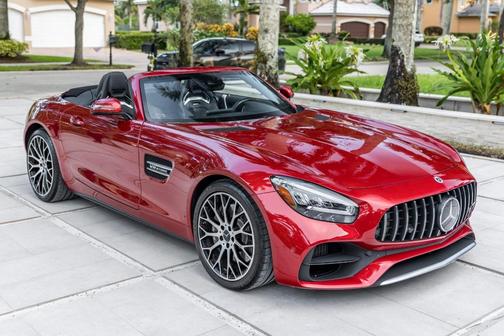 Red 2020 Mercedes-Benz AMG GT Base