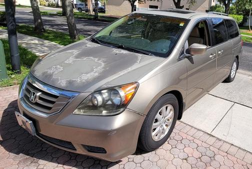 Gold 2008 Honda Odyssey EX-L