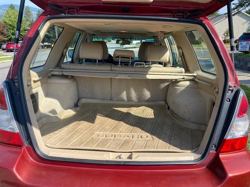 Red 2007 Subaru Forester 2.5 XT Limited