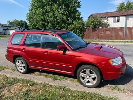 Red 2007 Subaru Forester 2.5 XT Limited