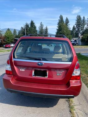 Red 2007 Subaru Forester 2.5 XT Limited