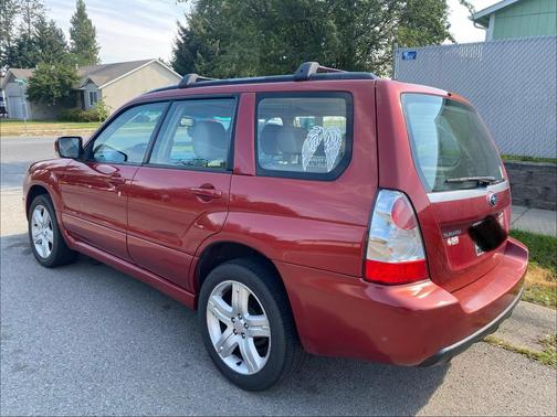Red 2007 Subaru Forester 2.5 XT Limited