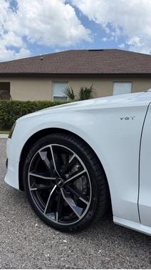 White 2017 Audi S8 4.0T Plus
