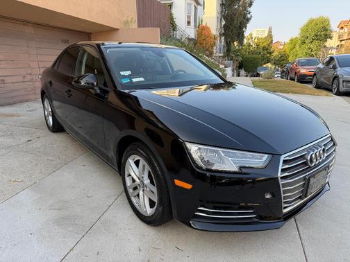 Black 2017 Audi A4 2.0T ultra Premium