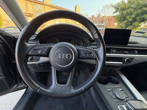 Black 2017 Audi A4 2.0T ultra Premium