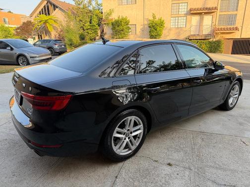 Black 2017 Audi A4 2.0T ultra Premium