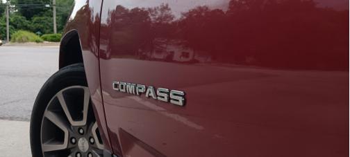 Red 2016 Jeep Compass Latitude