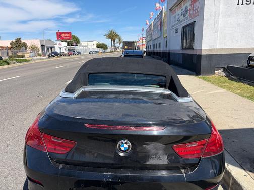 Black 2012 BMW 650 i