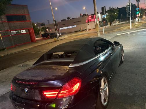 Black 2012 BMW 650 i