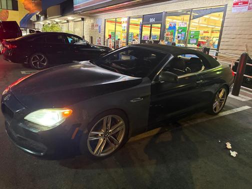 Black 2012 BMW 650 i