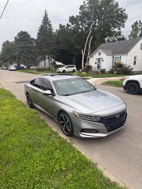 Silver 2018 Honda Accord Sport 2.0T