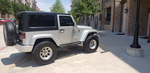 Silver 2010 Jeep Wrangler Sport