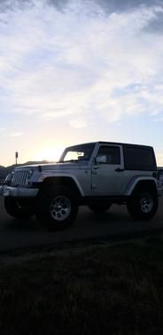 Silver 2010 Jeep Wrangler Sport