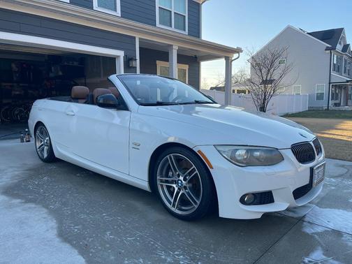 White 2011 BMW 335 is