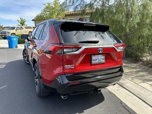 Red 2023 Toyota RAV4 Prime XSE